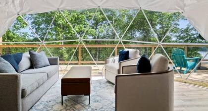Fully-Equipped Lake Dome with Beautiful Interior and Exterior in Tennessee