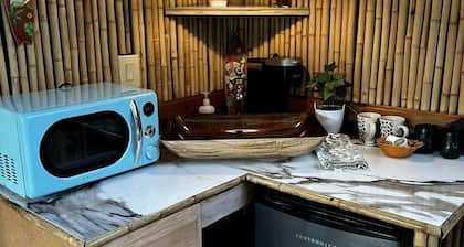 Unique Bamboo Tree House for an Unforgettable Couples Getaway by Lake Conroe, Texas