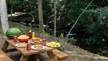 Udendørs spisemuligheder