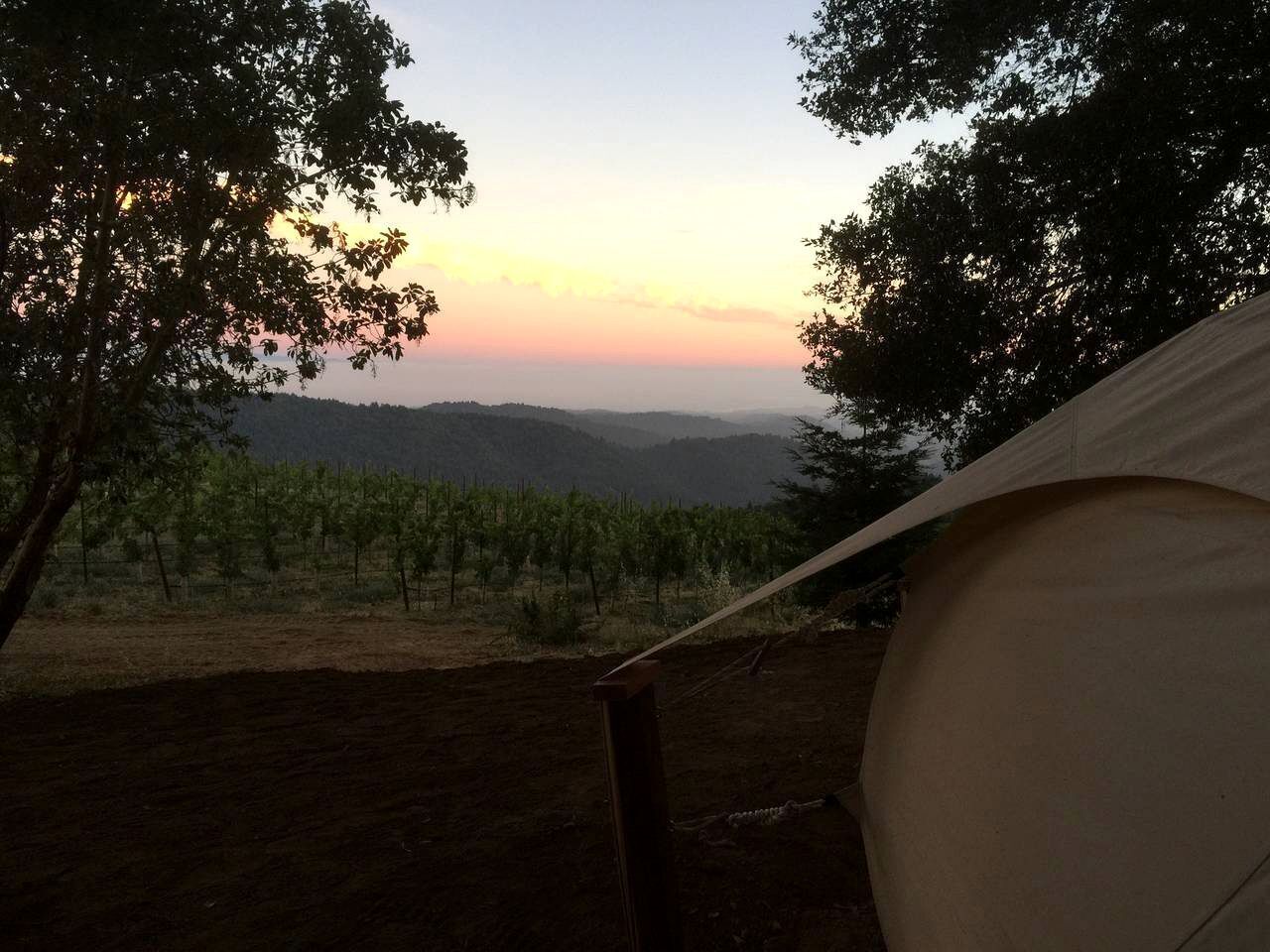 Vista desde la propiedad