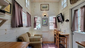TV - Georgia Glamping Escape for Two in this Lovely Tiny House in Suches (Suches)