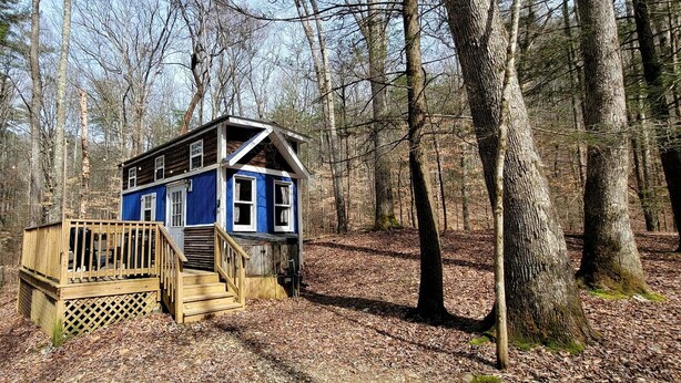 Exterior - Georgia Glamping Escape for Two in this Lovely Tiny House in Suches (Suches)
