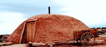 Traditional Navajo Hut Rental for a Secluded Vacation near Page, Arizona