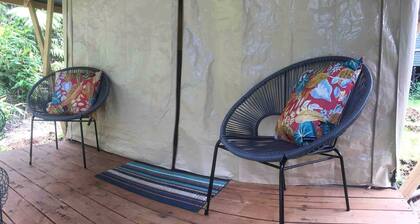 Luxurious Tent for a Romantic Getaway in Mountain View Village, Hawaii