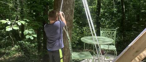 Enceinte de lâhĂ©bergement