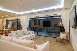Villa, Patio, Sea View | Living area