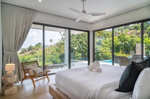 Villa, Patio, Sea View | In-room safe, iron/ironing board, free WiFi, bed sheets - Brand New 3 bed Sea View Villa - KBR31 (Koh Samui)