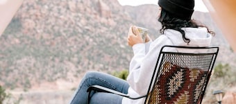Dry Glamping Tent Near Zion National Park, Ideal for Couples