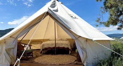 Gorgeous Bell Tent Retreat in Hot Spings, Montana