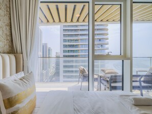 Superior Apartment, Balcony, Sea View | View from room