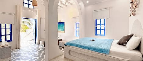 Suite Junior, balcon, vue ville