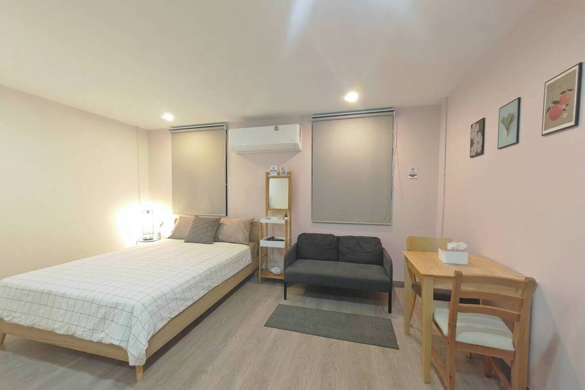 Habitación doble superior | Cortinas opacas, tabla de planchar con plancha, wifi gratis