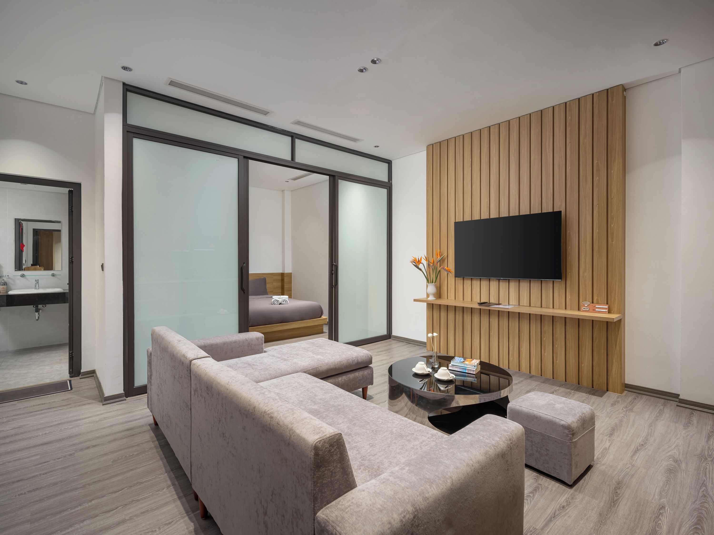 Apartament superior, 2 dormitoris | Minibar, escriptori i espai de treball apte per a portàtils 