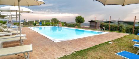 Una piscina climatizada