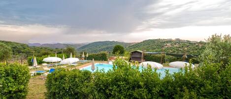 Una piscina climatizada