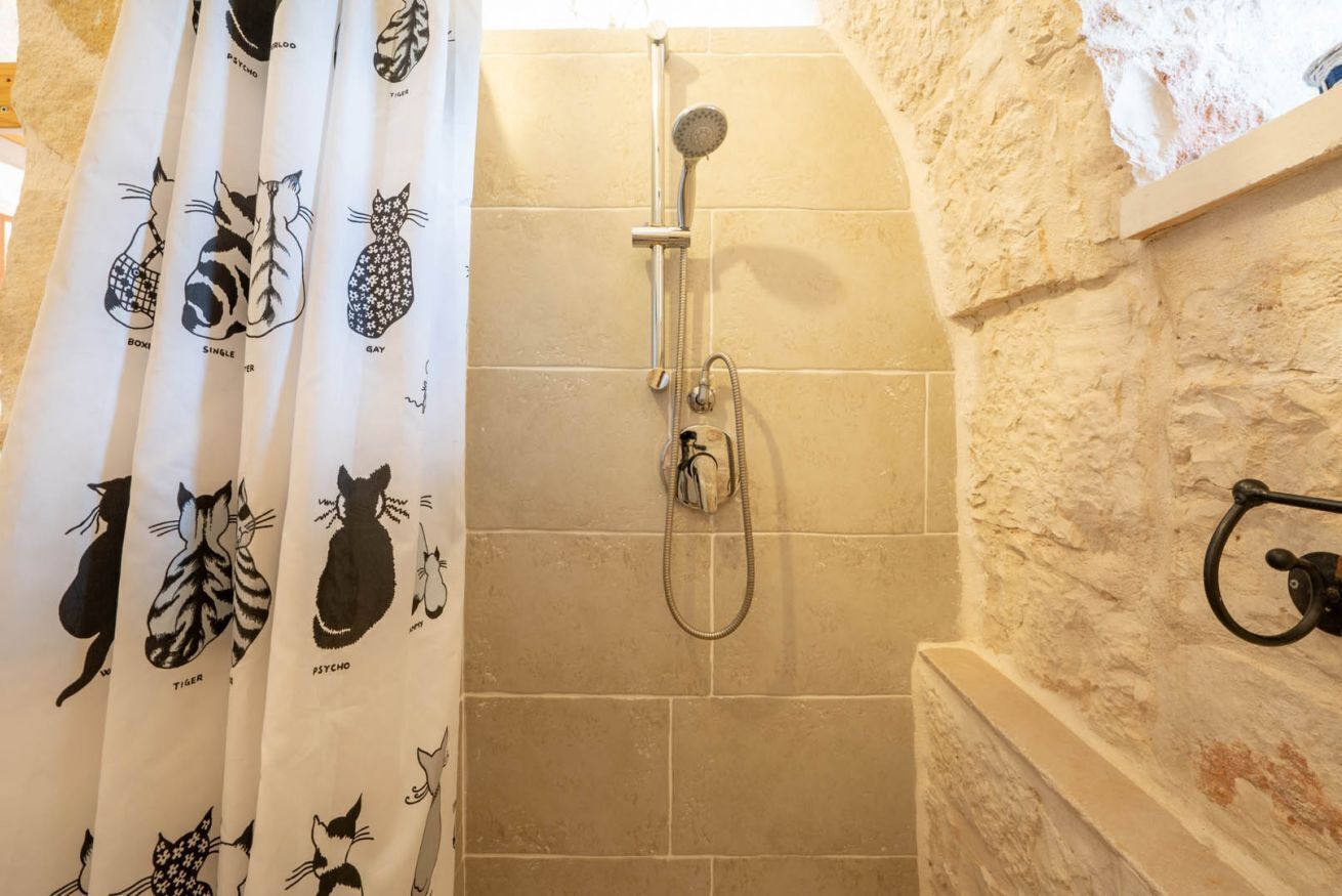 Douche, articles de toilette gratuits, sèche-cheveux, bidet