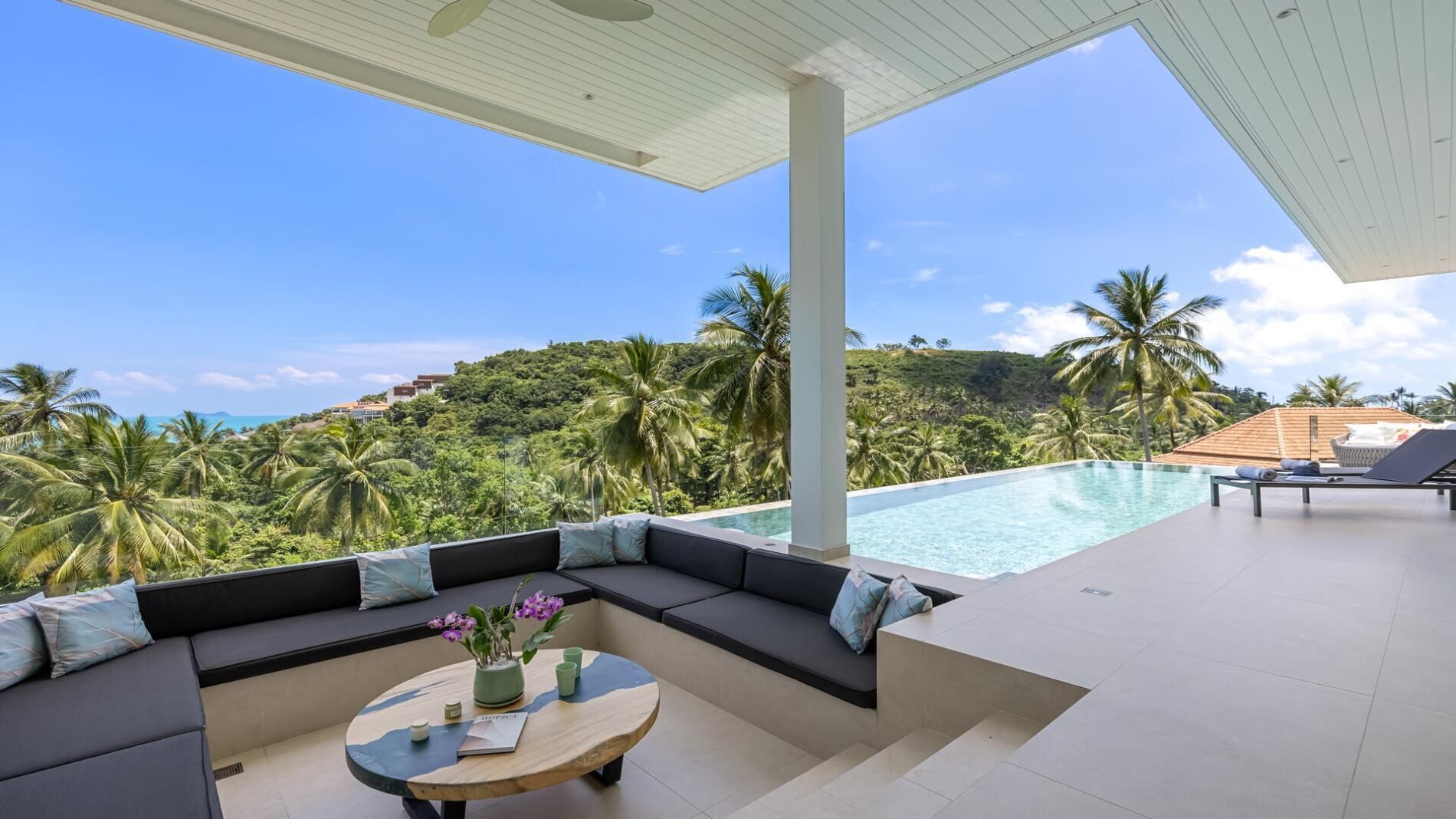 Villa, Balcony, Sea View | Terrace/patio