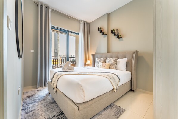 1 bedroom, in-room safe, iron/ironing board, free WiFi