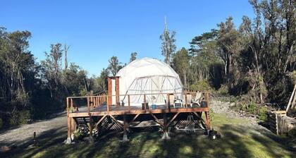 Off-Grid Luxury Dome For Stargazing Close to Volcano National Park, Hilo, Pahoa, Keaau