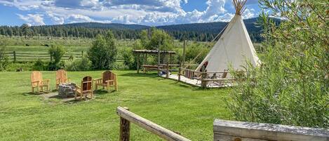 Overnattingsstedets uteområder