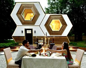 Opções para refeição ao ar livre