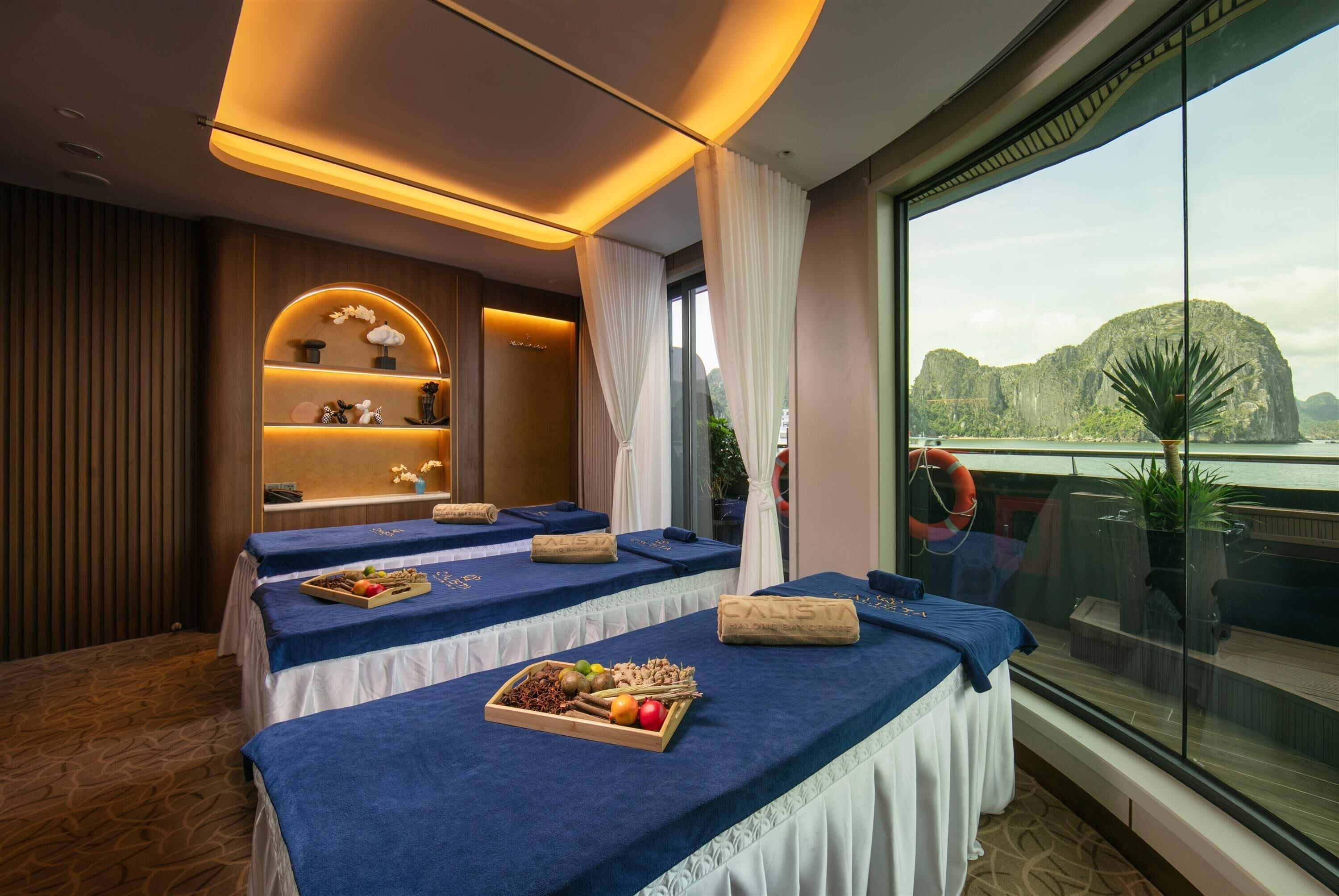 Sauna, hot stone massages, Swedish massages, Thai massages