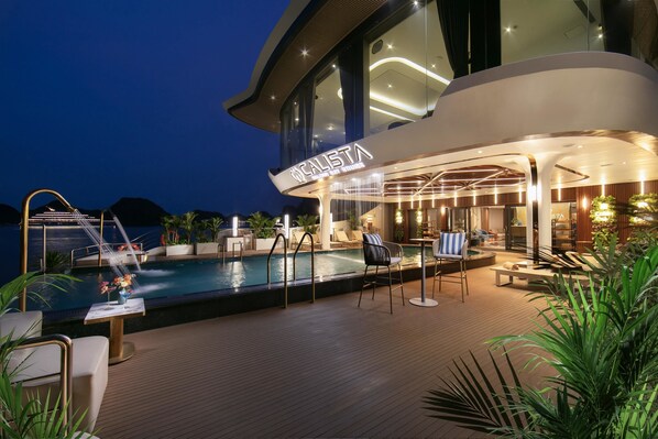 Alberca al aire libre