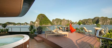 Presidential-Suite, Meerblick | Terrasse/Patio