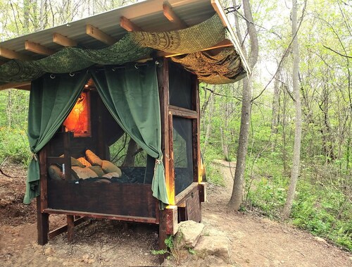 Romantic Escapes with Dinner Included in Cozy Nests for Glamping in West Baden Springs, Indiana