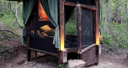 Romantic Escapes with Dinner Included in Cozy Nests for Glamping in West Baden Springs, Indiana