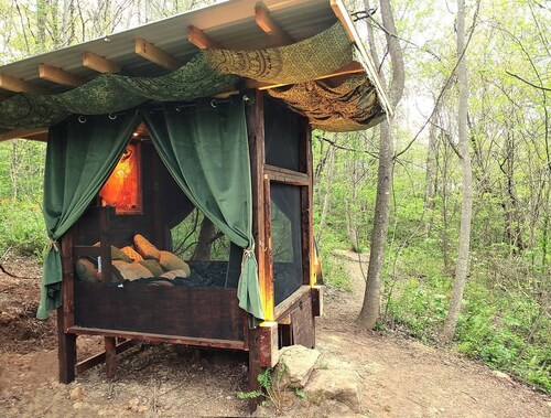 Romantic Escapes with Dinner Included in Cozy Nests for Glamping in West Baden Springs, Indiana
