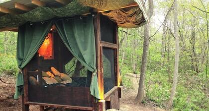 Romantic Escapes with Dinner Included in Cozy Nests for Glamping in West Baden Springs, Indiana