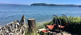 Private Beach - Port Ludlow Beach Happy Camper