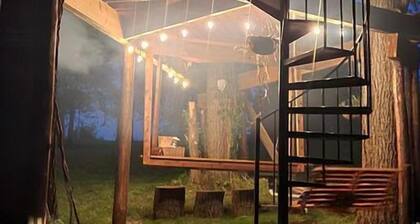 Tree House Glamping Destination near the Ozarks, with River Access for Swimming and Fishing