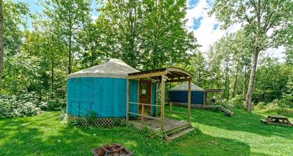 Fabulous Upstate New York Glamping Yurt on a Farm