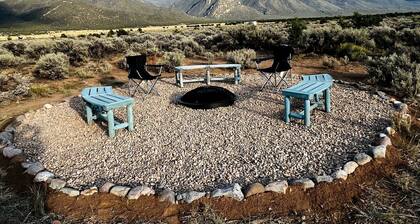 Spacious Camper on a Llama Rescue Ranch with Stunning Views near Questa, New Mexico