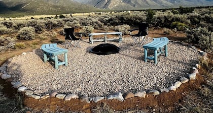 Spacious Camper on a Llama Rescue Ranch with Stunning Views near Questa, New Mexico
