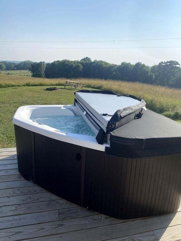 Bain à remous extérieur