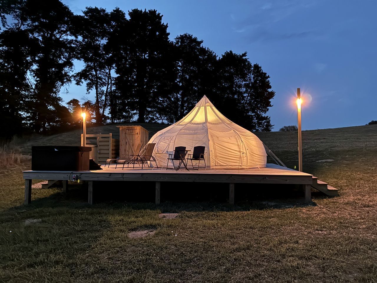 Terrein van de accommodatie