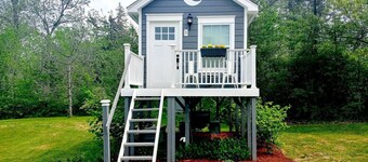 Beautiful Treehouse Under The Stars Near Wolverine, Michigan