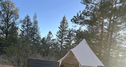 Private Bell Tent with Amazing Stargazing in Colorado