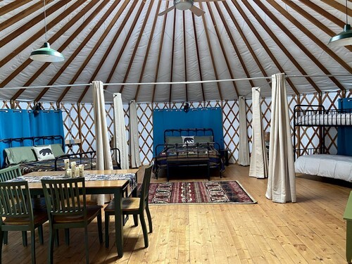 Gorgeous Yurt for Family Getaways in Upstate New York