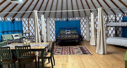 Gorgeous Yurt for Family Getaways in Upstate New York