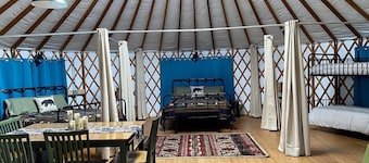 Gorgeous Yurt for Family Getaways in Upstate New York