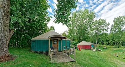 Gorgeous Yurt for Family Getaways in Upstate New York