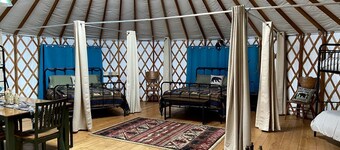 Gorgeous Yurt for Family Getaways in Upstate New York