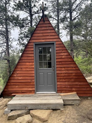 Exterior detail - Peaceful A-frame Among Nature in Colorado (Trinidad)