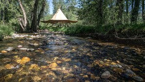 Unclassified image, 4 of 6, button - Innovative Nordic Tipi Rental for Glamping in Montana (Bozeman)