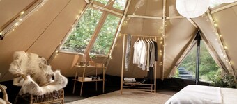 Innovative Nordic Tipi Rental for Glamping in Montana