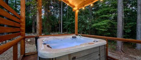 Bain à remous extérieur